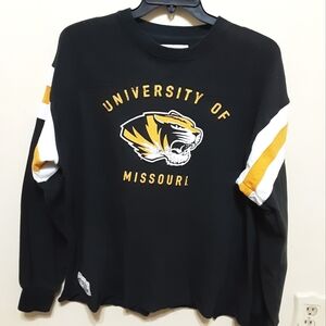 Majestic University of Missouri Long Sleeve Jersey